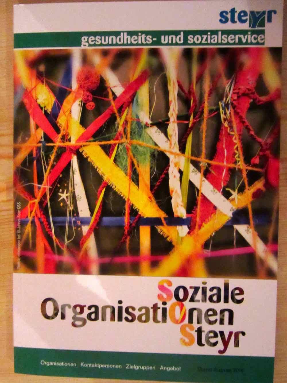 Cover des Heftes "Soziale Organisationen in Steyr"